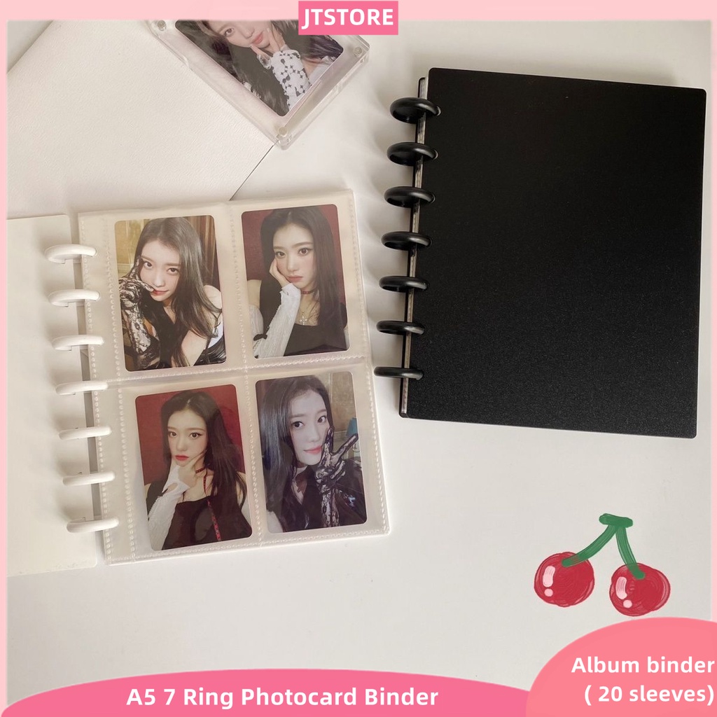 A5 Frosted Binder 3 Inch Polaroid Album Binder Student Album Card Book