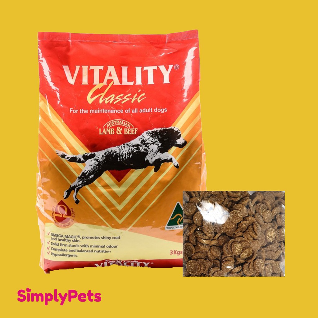 Vitality dog best sale food adult