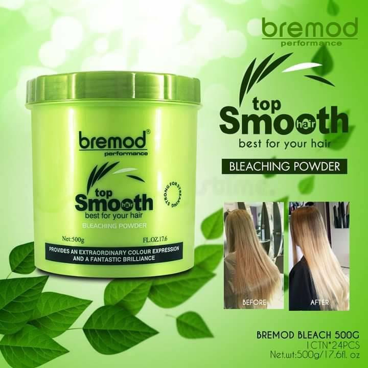 SALE Bremod Hair Bleaching SET 1000ml Oxidizer 500g Top Smooth Bleach Powder Shopee Philippines