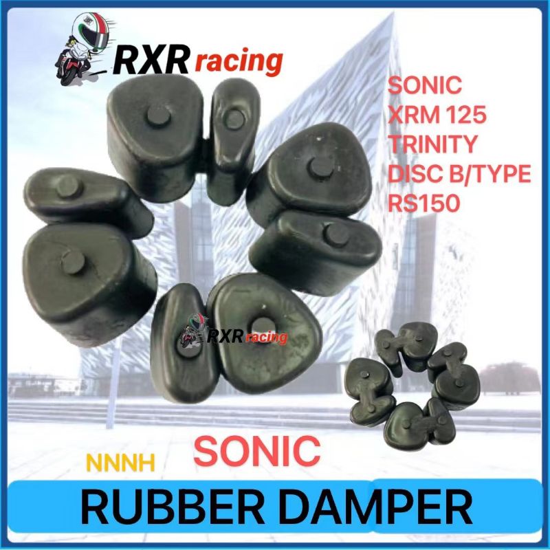 Rubber damper For XRM Sniper Shogun HD3 Bajaj X4 Wind125 YAMAHA Sonic