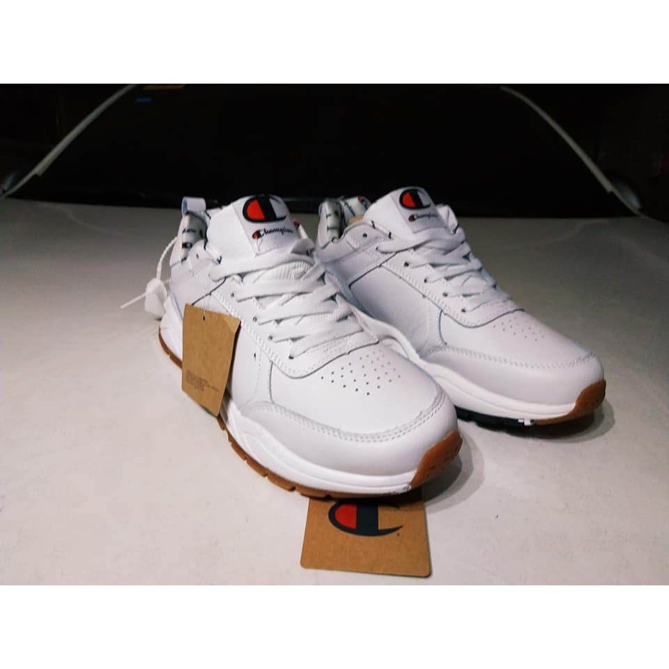 Champion hot sale white sneakers