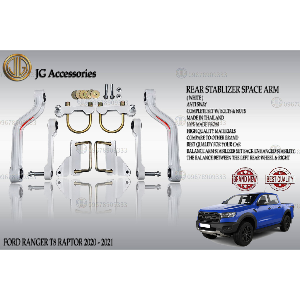 FORD RANGER T8 RAPTOR 2020 - 2021 WHITE BALANCING ARM/REAR STABILIZER ...
