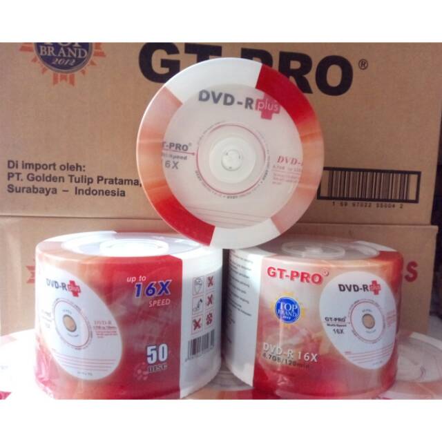 Dvd-r GT-PRO PLUS 4,7 GB, Empty DVD, GTPRO DVD | Shopee Philippines