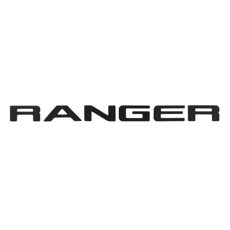 For Ford Ranger 2015-2021 Grille Top Logo Letter Grill RANGER 3D Emblem ...