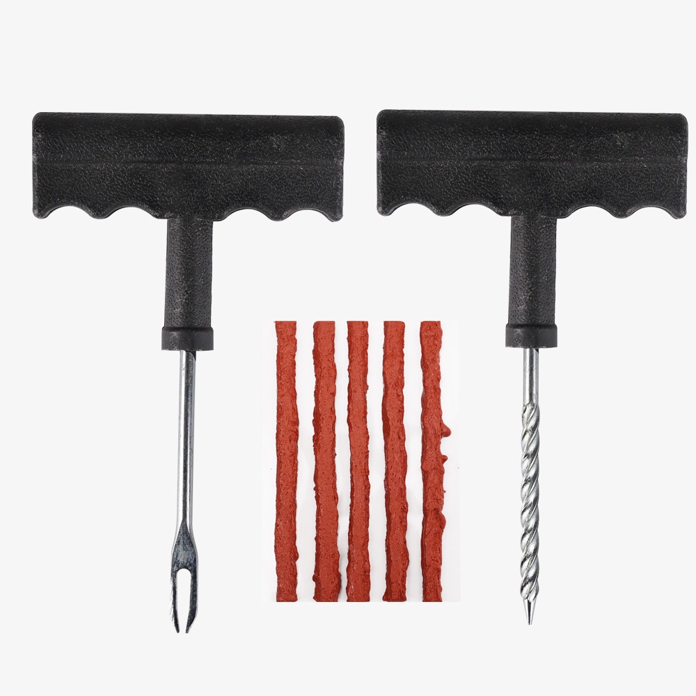 [ Tubeless Puncture Plugs With Rubber Strips ] [ Auto Tire Emergency ...
