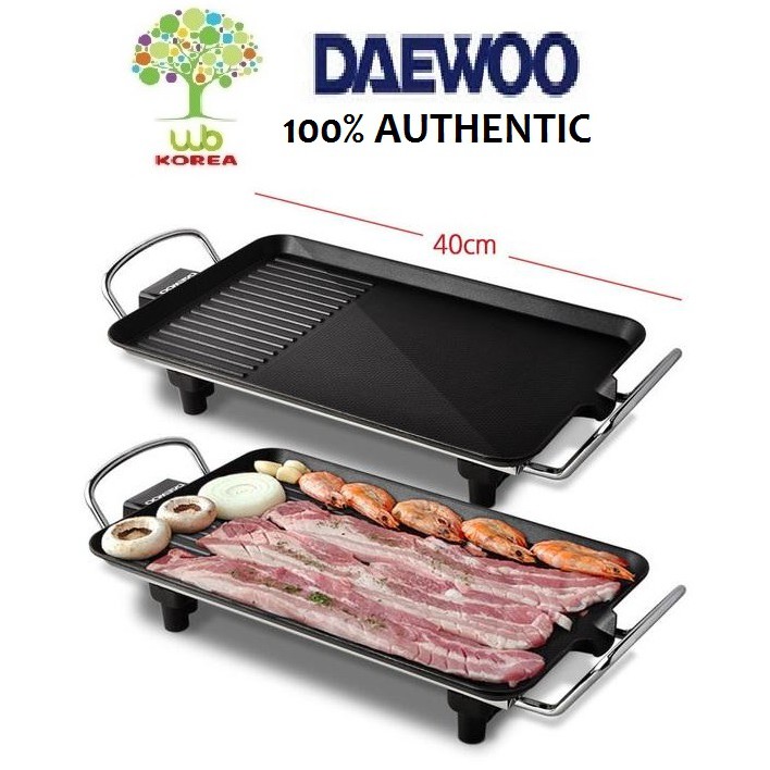 DAEWOO 2 Way Electric Korean Samgyeopsal Samgyupsal Grill Pan