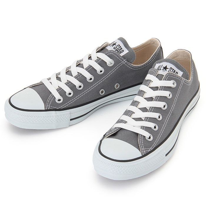 Grey low cut clearance converse