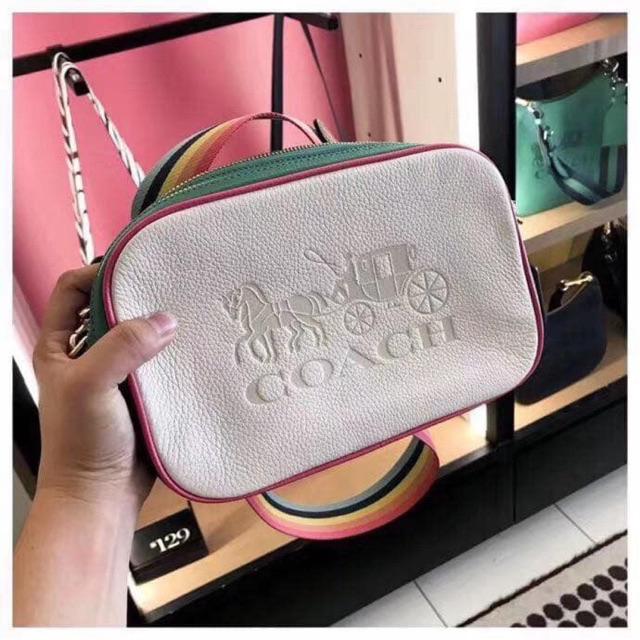 Coach Jes Crossbody In Colorblock | Shopee Philippines