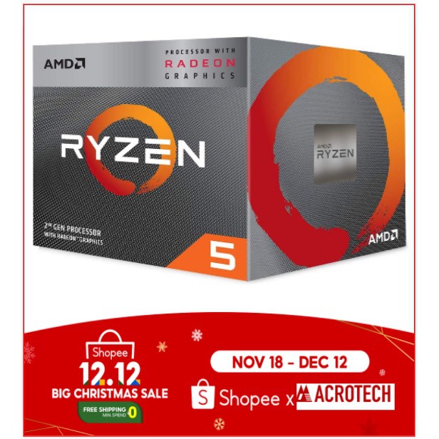 Ryzen 5 3400g For Sale AMD Ryzen 5 3400G Processor - 4-Core/8