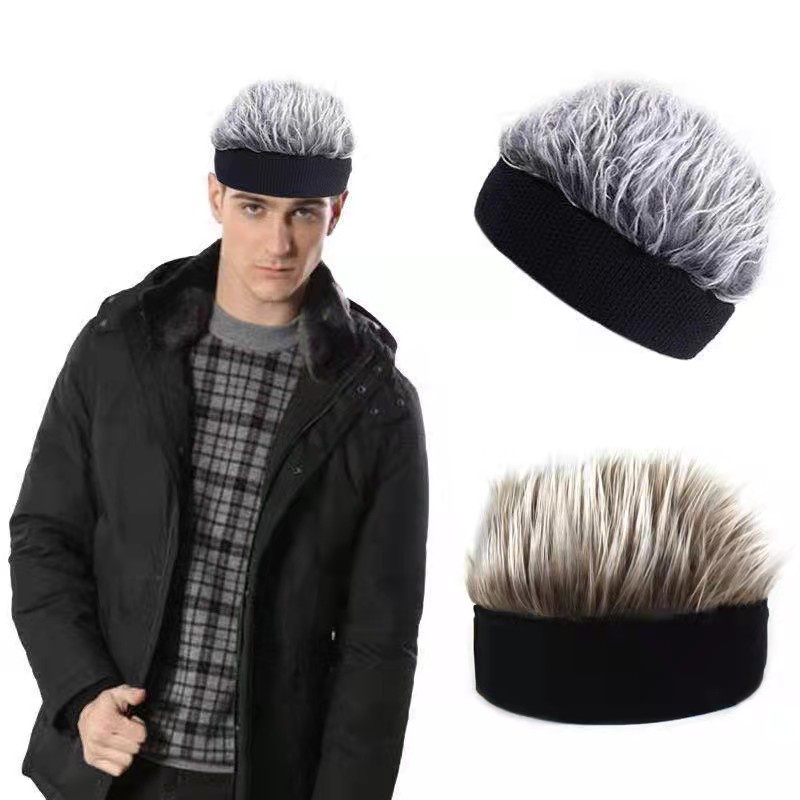 FAKE HAIR CAP STREET STYLE CAP FOR MEN S