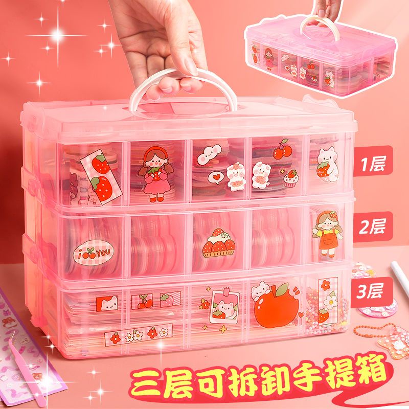 Enjoy!tiktok Popular Ready Stock 517-Piece Set diy Cuckoo Card Sticker ...