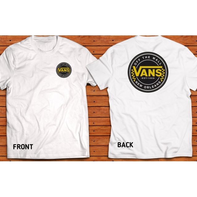 Vans off the wall New Orleans T shirts Shopee Philippines