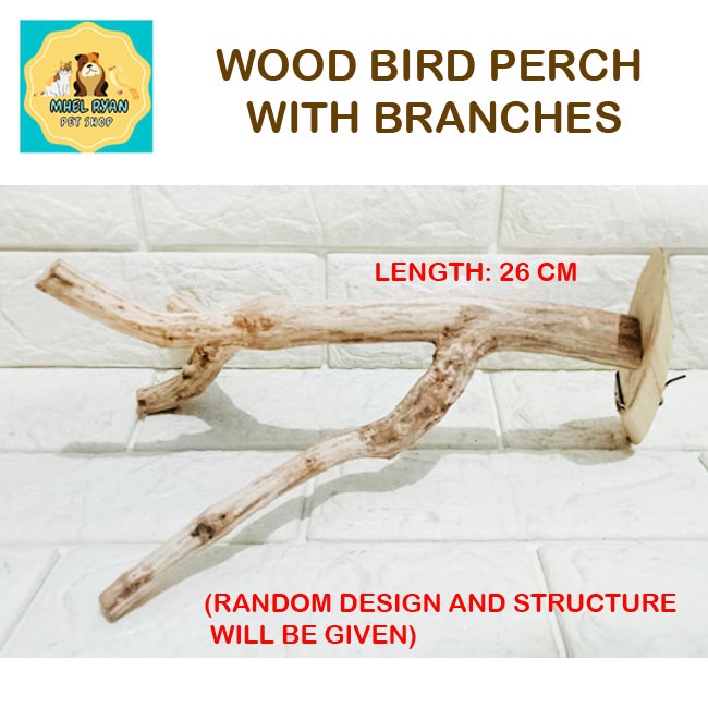 Bird store perches wood