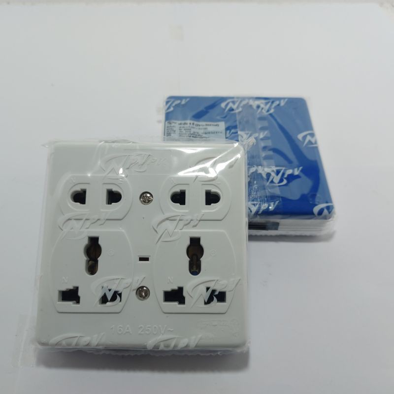 4 Socket Plug/ Breast (2pin+2grounding) Shopee Philippines