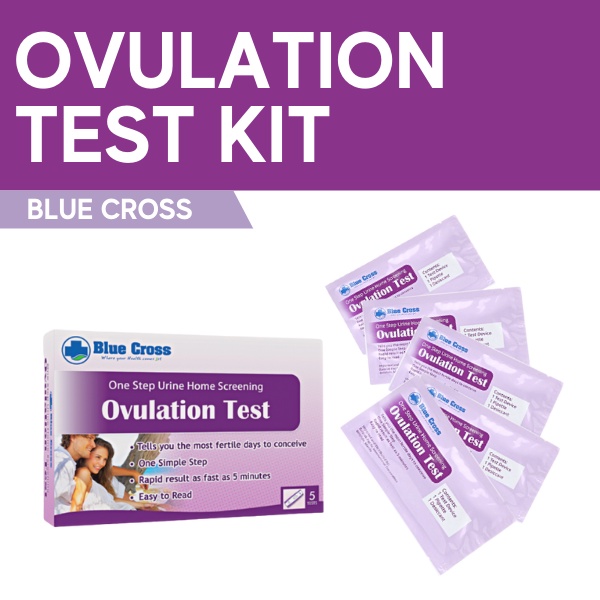 Ovulation Test Kit BLUE CROSS Shopee Philippines