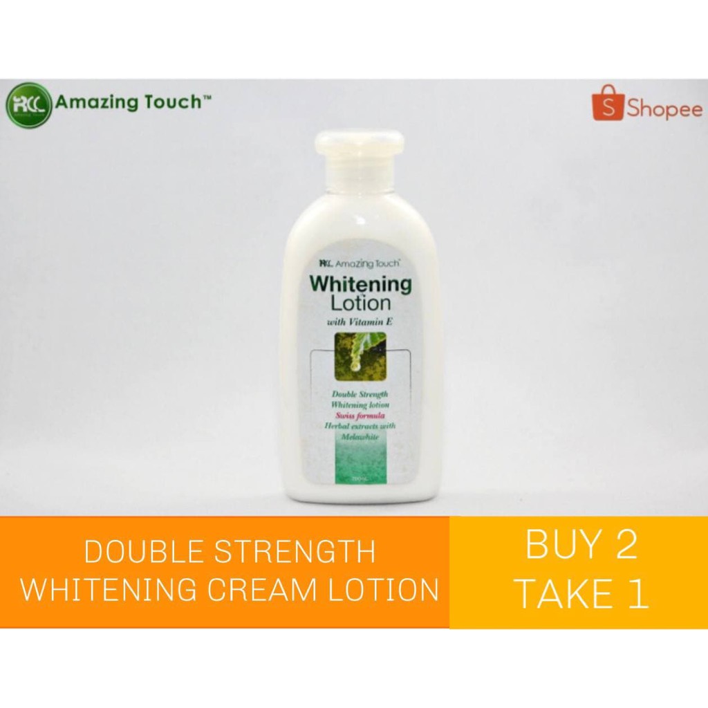 RCC Amazing Touch Double Strength Whitening Lotion 3Pcs. | Shopee ...