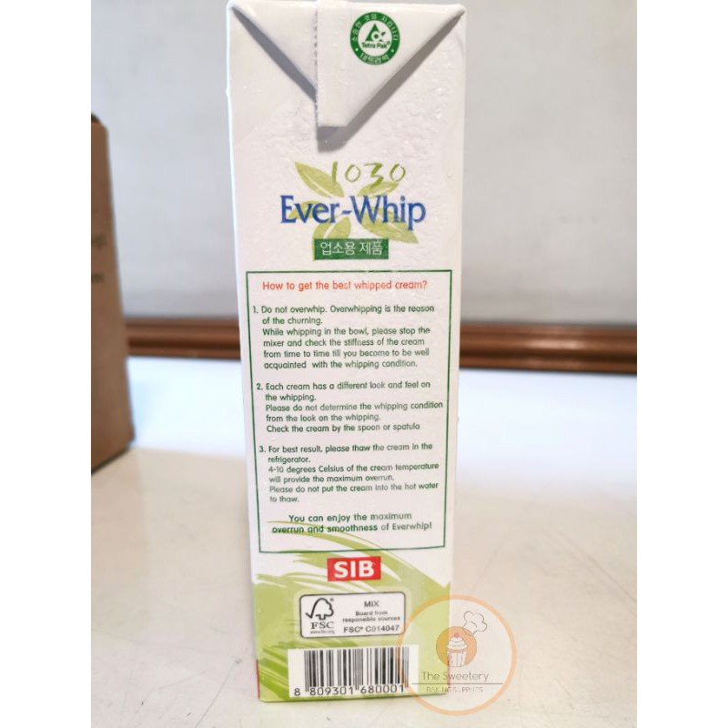 whipping cream EverWhip NonDairy Whipping Cream Shopee Philippines