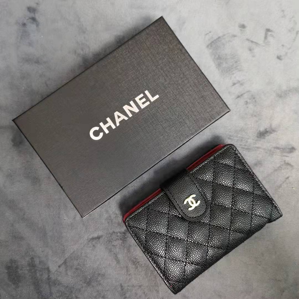 NOT MALL #0899 Chanel wallet medium Flod with zipper Cod | Shopee  Philippines