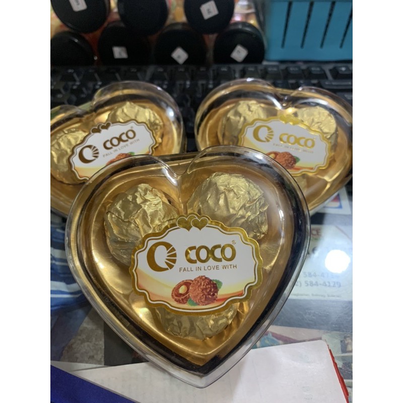 COCO MANISA CHOCOLATE HEART T3 / T5 / T8 | Shopee Philippines