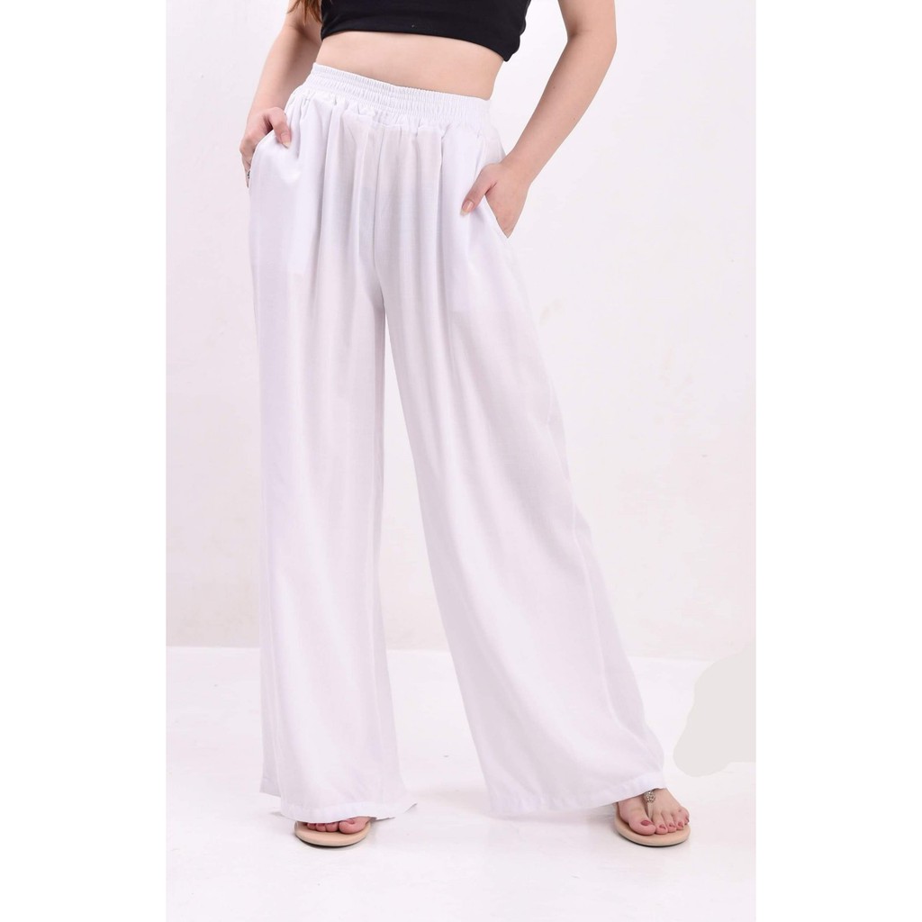 Summer Wide Leg Pants | Loose Fit Wide Leg Linen Pants by JuanaShoppePH ...