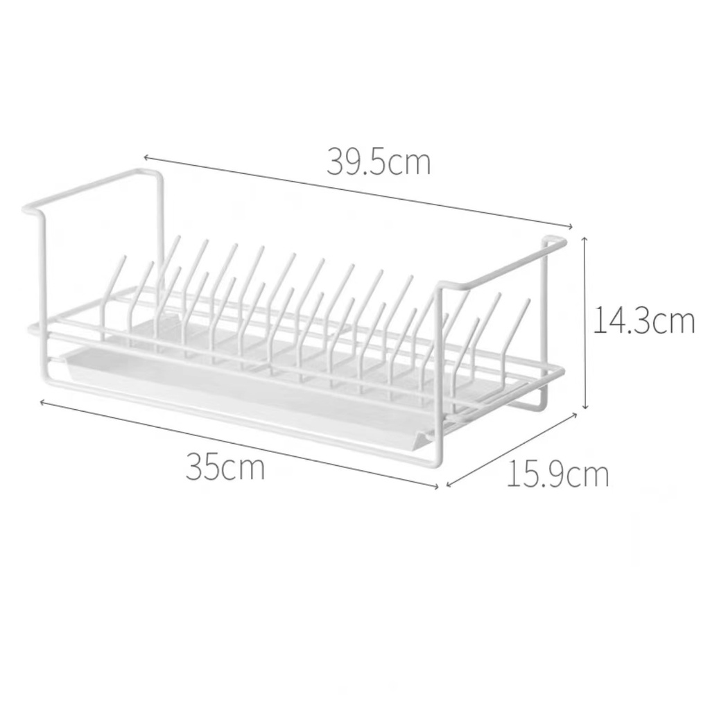 KITkitchen Kitchen Rack Dish Plate Bowl Storage Rack Home Cupboard
