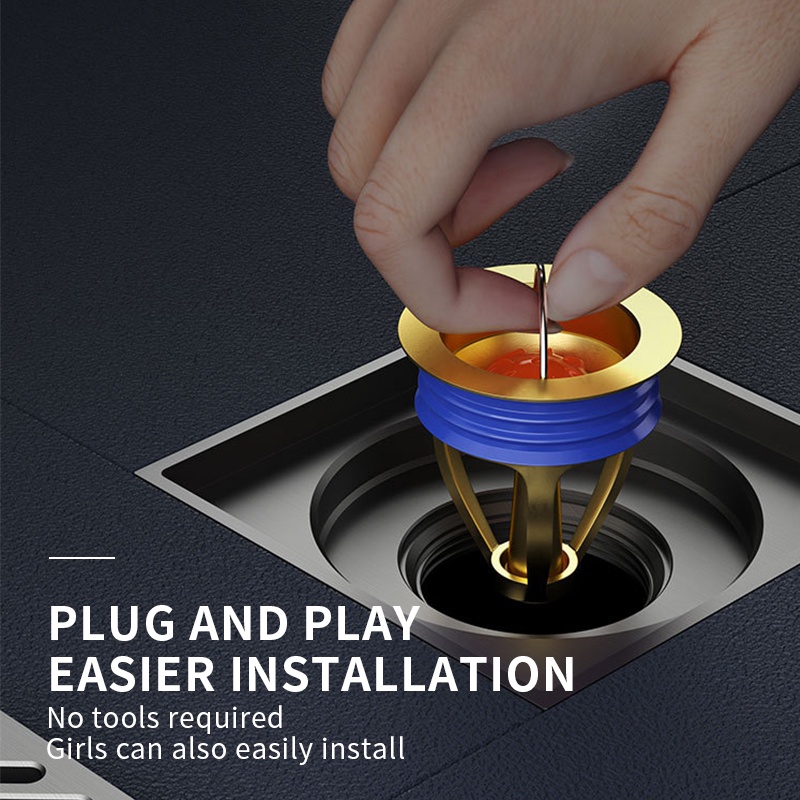 Magnetic levitation floor drain anti-odor inner core all-copper ...