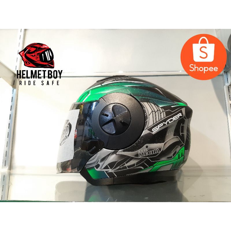 Shopee spyder hot sale helmet