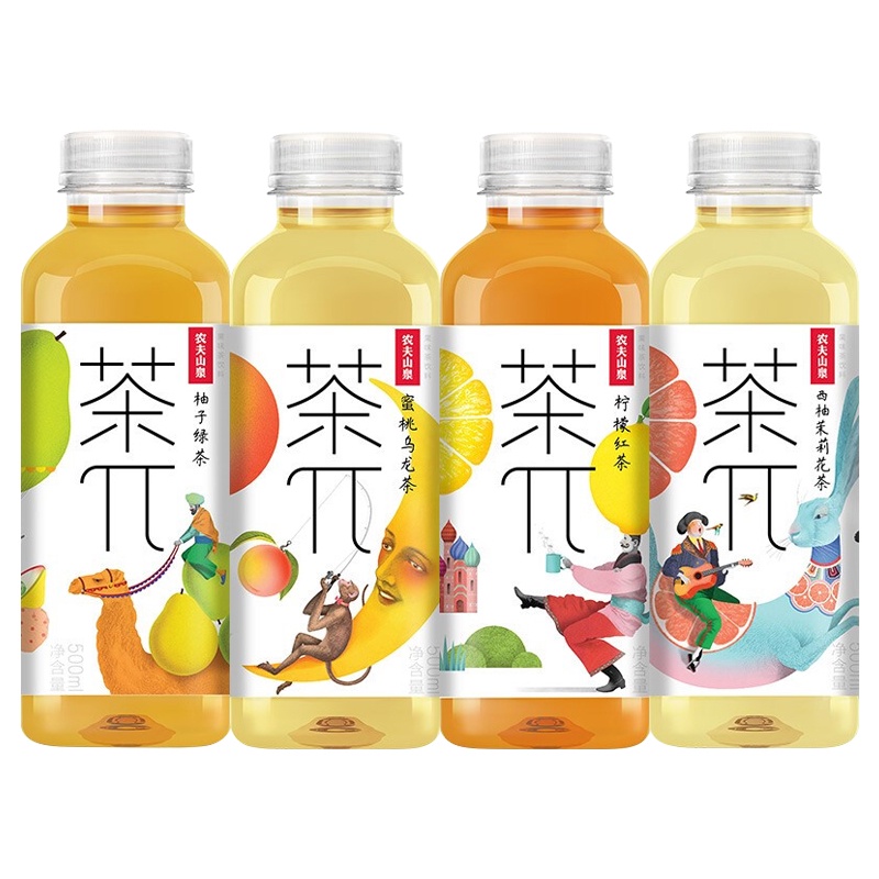 Chapi Fruit Teas (Grapefruit Green & Jasmine, Peach Oolong, Lemon Red