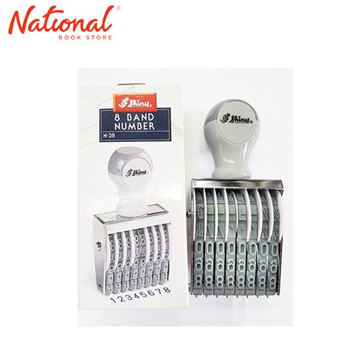 Shiny Numberer N28 Manual 7Mm National Book Store | Shopee Philippines