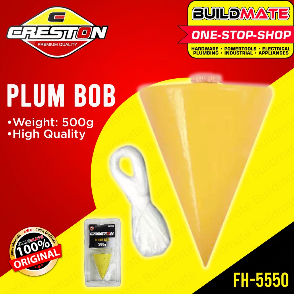 Creston Plumb Bob 500g Fh5550 •buildmate• Shopee Philippines