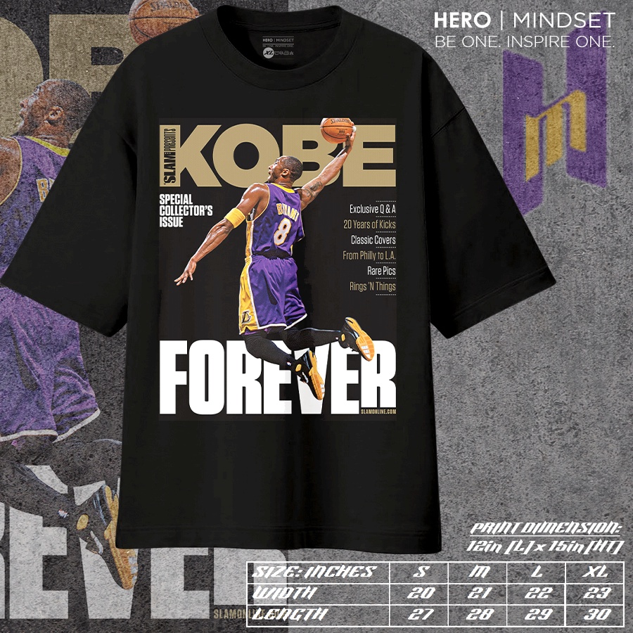 Kobe bryant slam t hot sale shirt