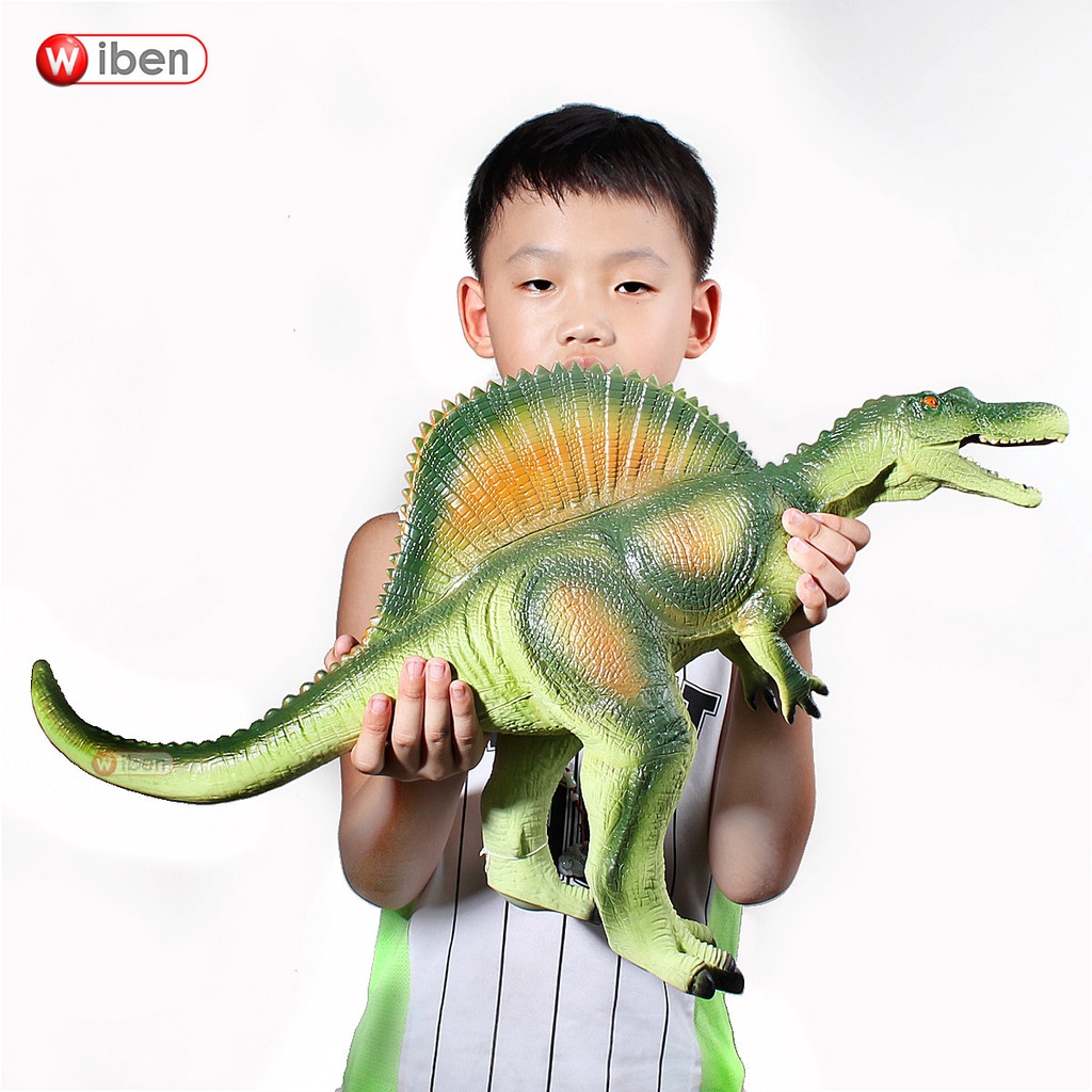 Jurassic Spinosaurus Model Soft Rubber Spinosaurus Dinosaur Toy
