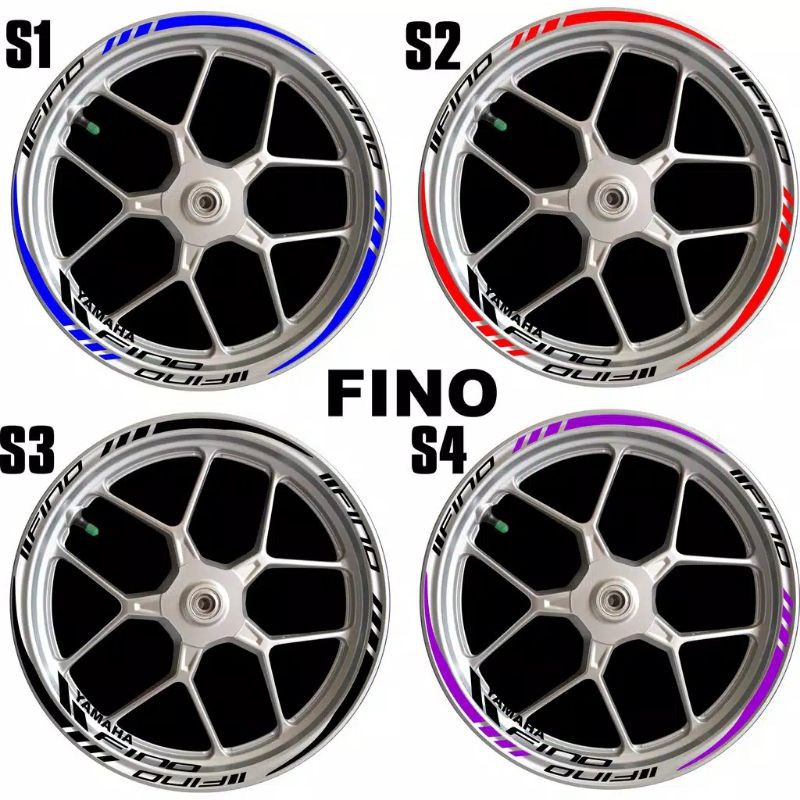 Yamaha VINO CUSTOM VELG STICKERS | Shopee Philippines