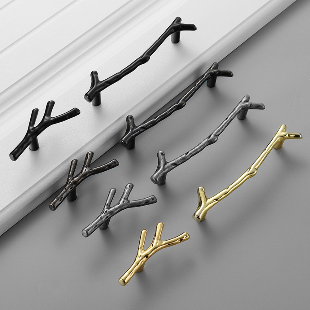 96mm/128mm Fashion Tree Branch Furniture Cabinet Handles Handles ...