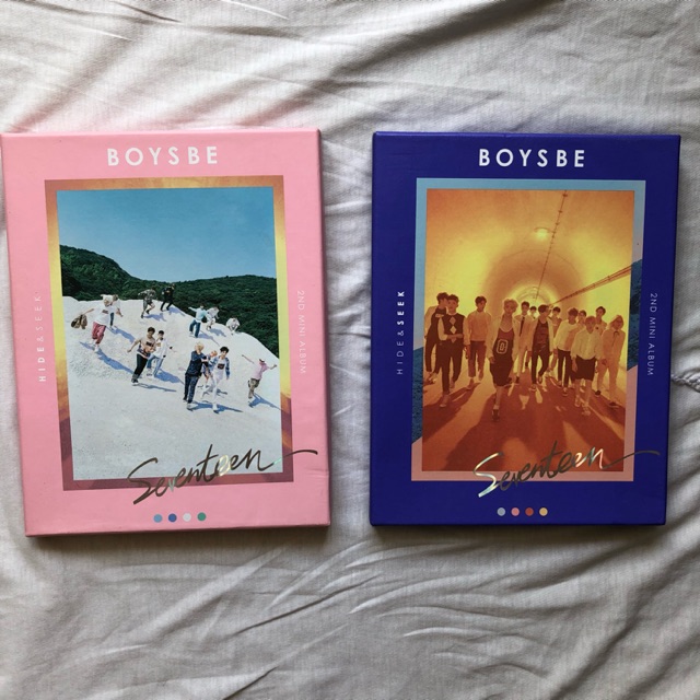 SEVENTEEN Boys Be Albums Hide & Seek Ver. | Shopee Philippines