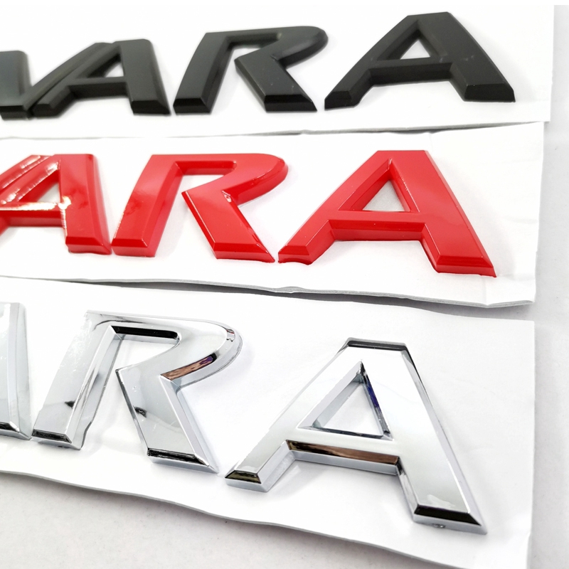 1 x ABS NAVARA Letter Car Auto Front Trunk Hood Emblem Badge Sticker ...