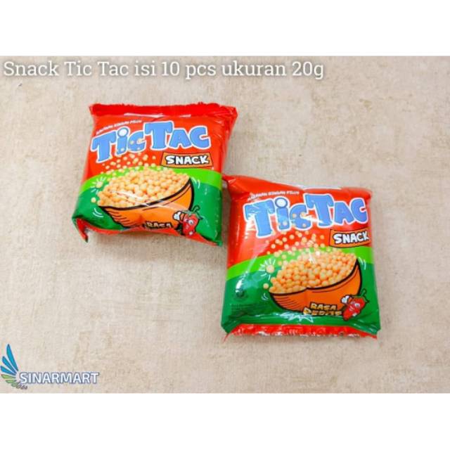 Snack TIC TAC 10x20G Sachets/Sachets/Sachets | Shopee Philippines