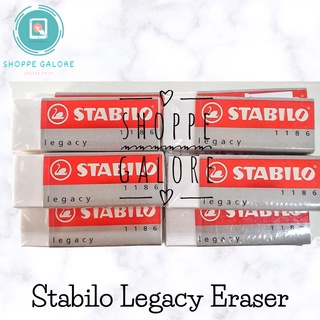 Rubber Eraser STABILO Legend & Legacy Plastic Eraser Pack of 6
