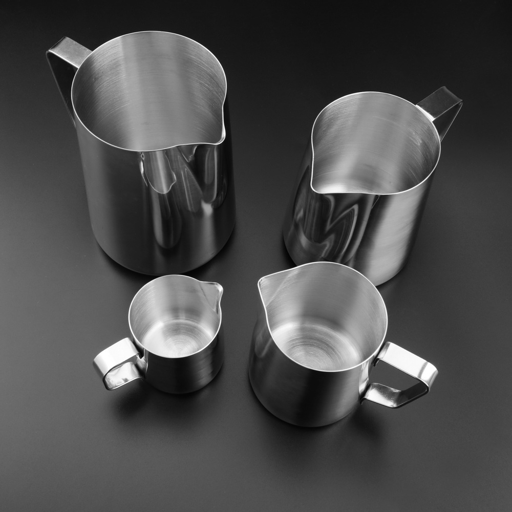 Stainless Steel Milk frothing Jug Pull Flower Cup Barista Craft Coffee