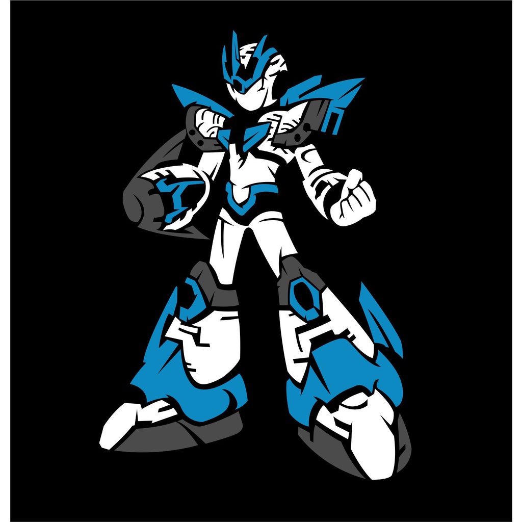 Sticker Cutting Mega Man Megaman X Ultimate Armor Game | Shopee Philippines