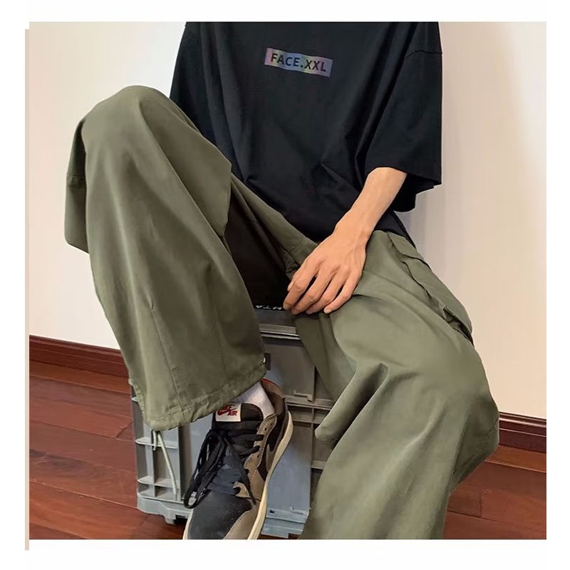 YW# Fashion Men Outdoor 6 pocket cargo pants