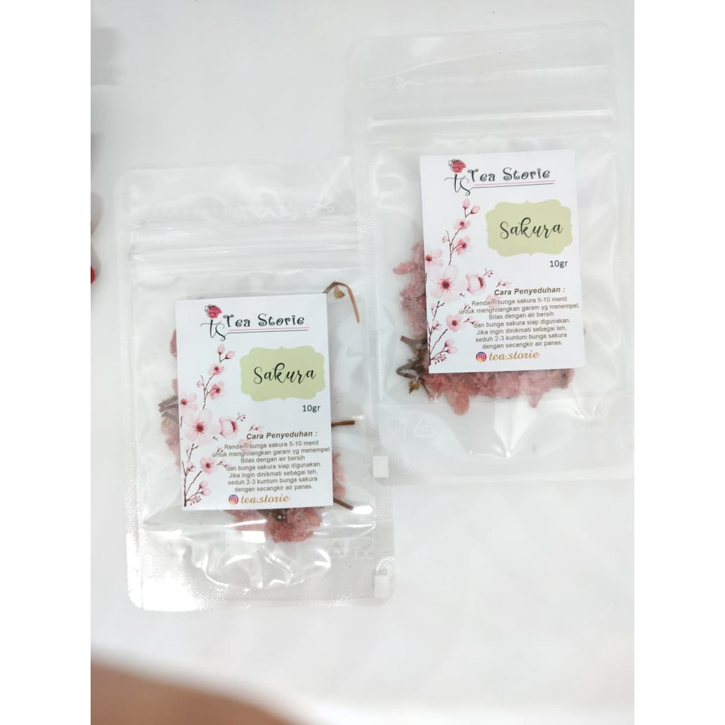 Cherry Blossom Flower Tea Shopee Philippines