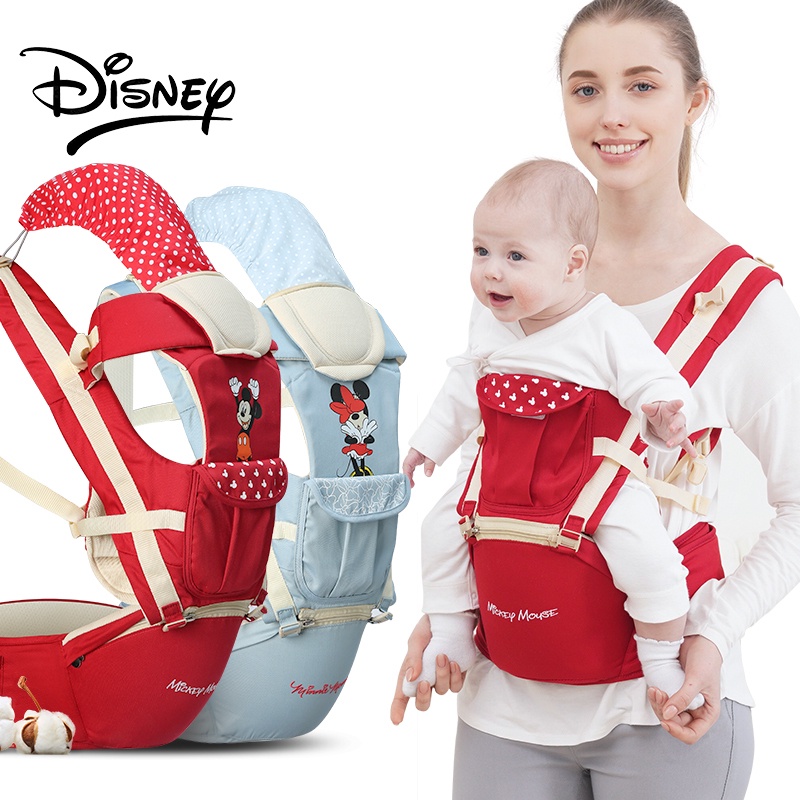 Disney Ergonomic Newborn Baby Carrier Infant Kids Backpack Hipseat Sling  Front Facing Kangaroo Wrap for Baby Travel 0-48 Months