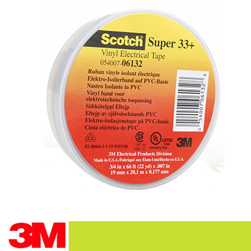 Ruban Electrique en Vinyle Scotch® Super 33+