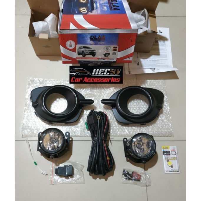 HELLA Micro DE Black Fog Light Set – Universal Fit (1NL008090-821 / 014807)