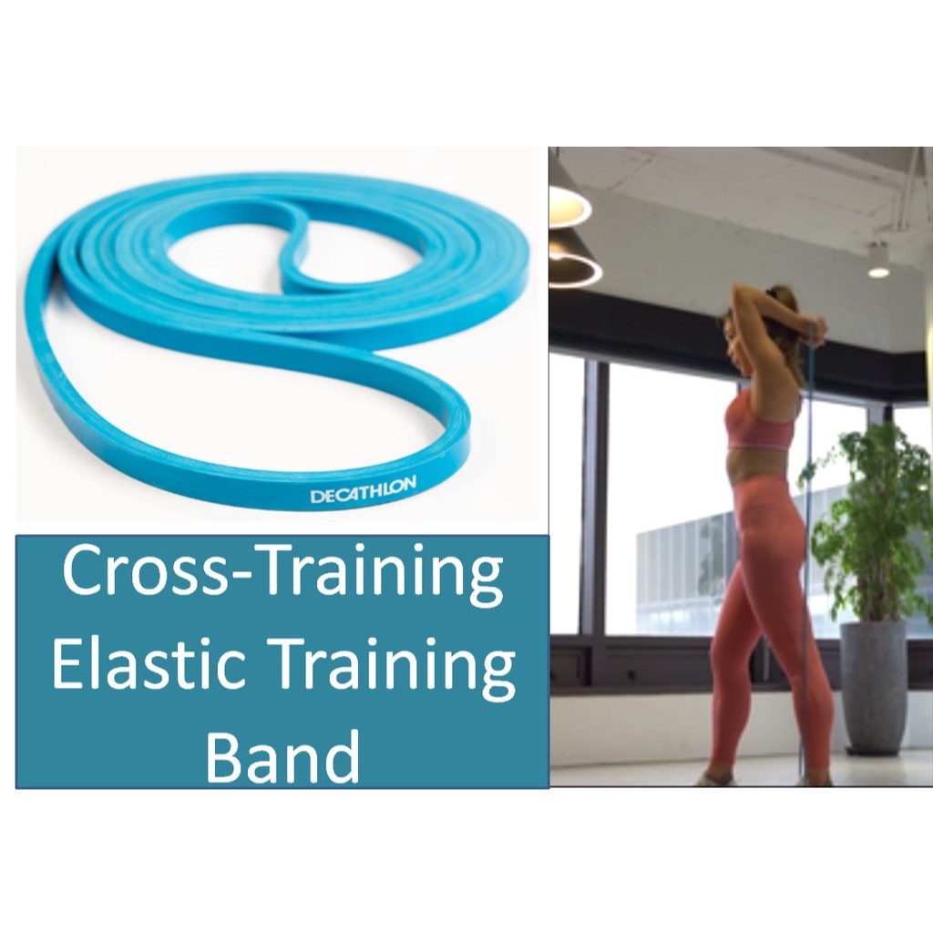 Decathlon elastic training band hotsell