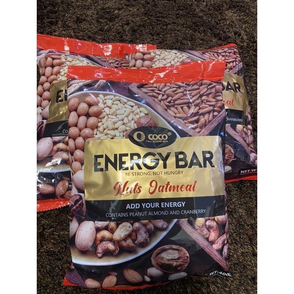 COCO Energy Bar 400 Gram Shopee Philippines