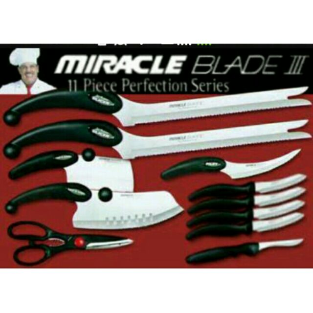 Miracle Blade III Perfection Series 11-Piece Cutlery Set