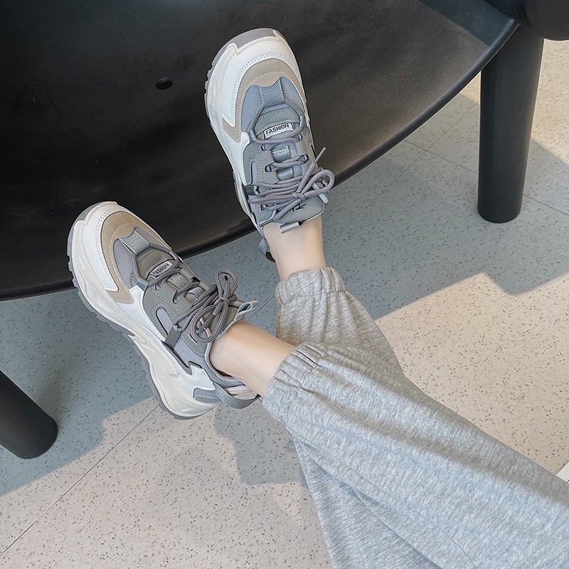 KS Korean Fashion Gray and Khaki Rubber Shoes for Women ADD 1 SIZE WL 415 Shopee Philippines