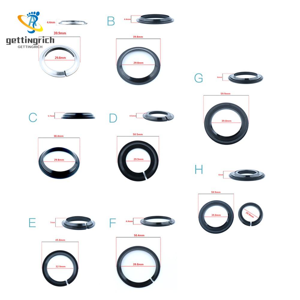 Bike Tapered Steerer Conversion Fork Adapter Crown Ring Gasket For MTB Road Bike Outdoor cycling